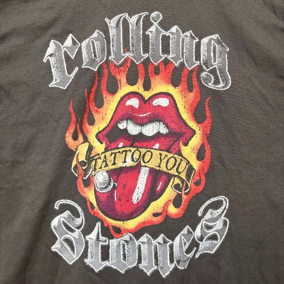 The Rolling Stones Tattoo You Album Hot Lips Band T-Shirt L - Picture 2 of 4